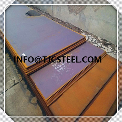 Sandblasting Treatment on the Surface of Steel Plate